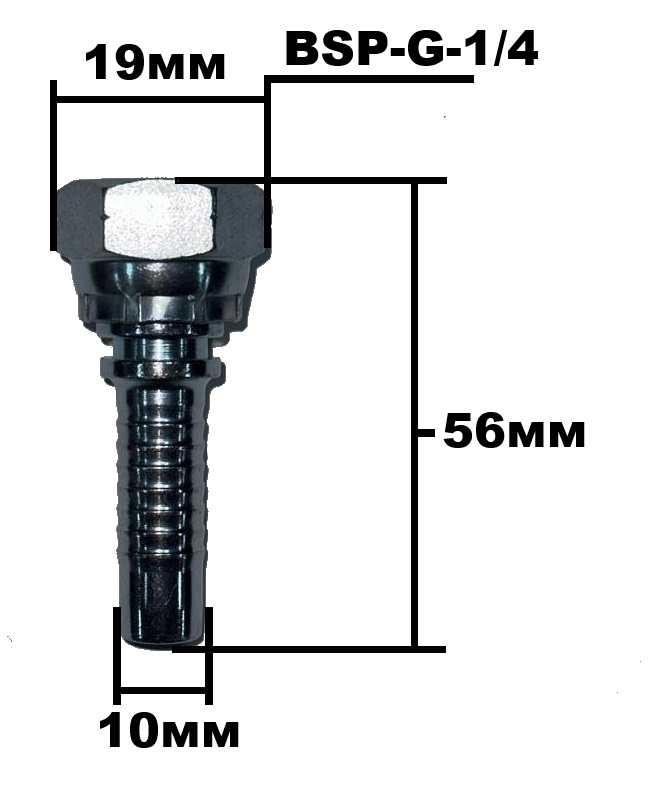 Фитинг BSP G 1.4 4201-04-06
